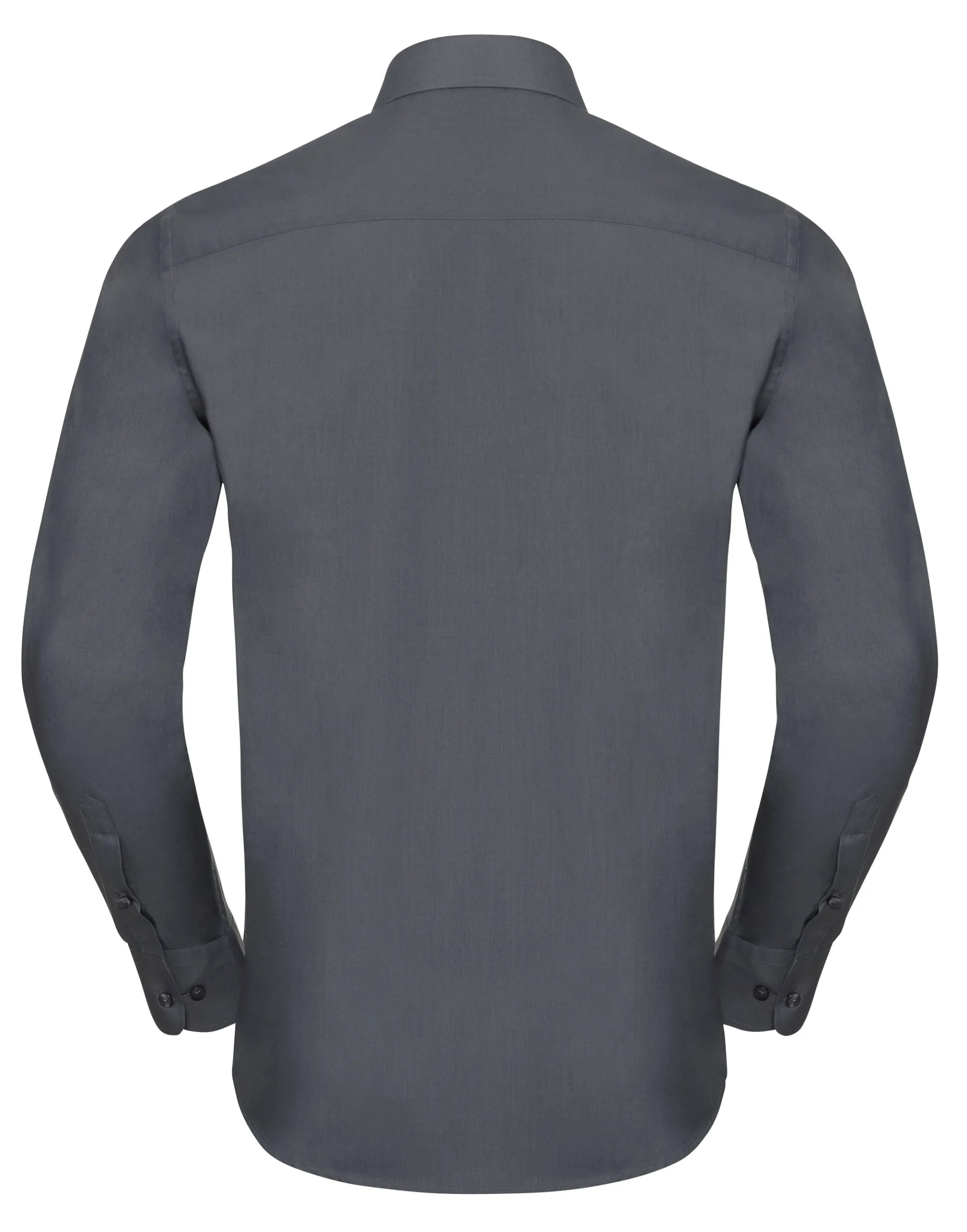 924M Russell Collection Mens LS Tailor Poplin