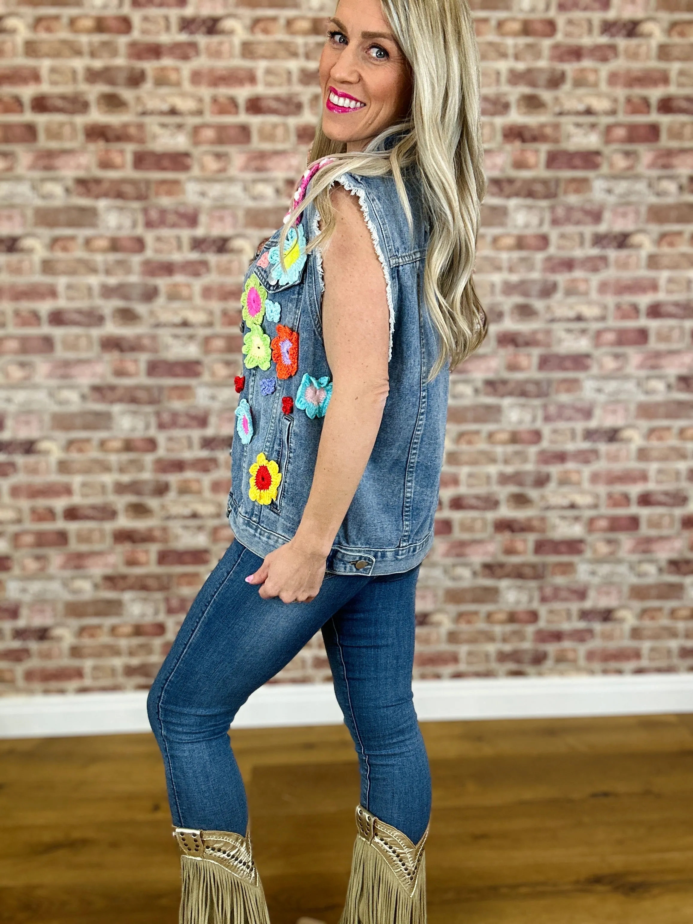 Blossom Jean Jacket