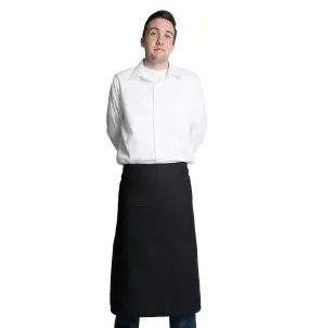 Fiumara Apparel Full Bistro Apron w/ 1 Pocket 32"L x 28"W