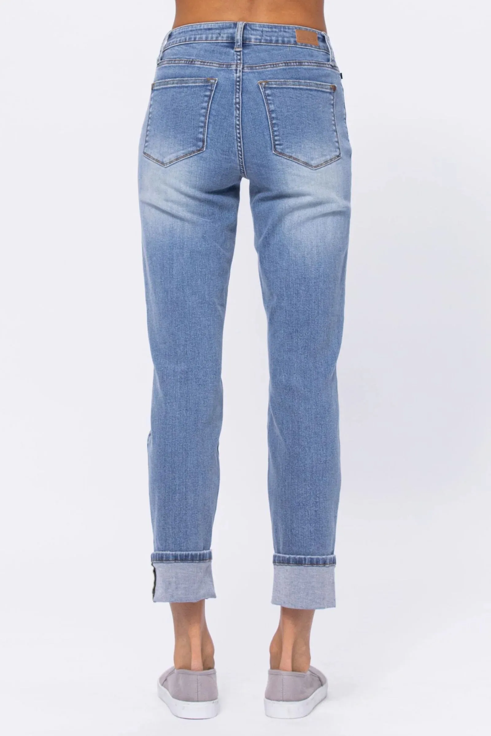 Judy Blue High-Rise Vintage Wash Boyfriend Jeans