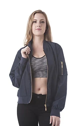 Khanomak Long Sleeve Light Weight Bomber Jacket