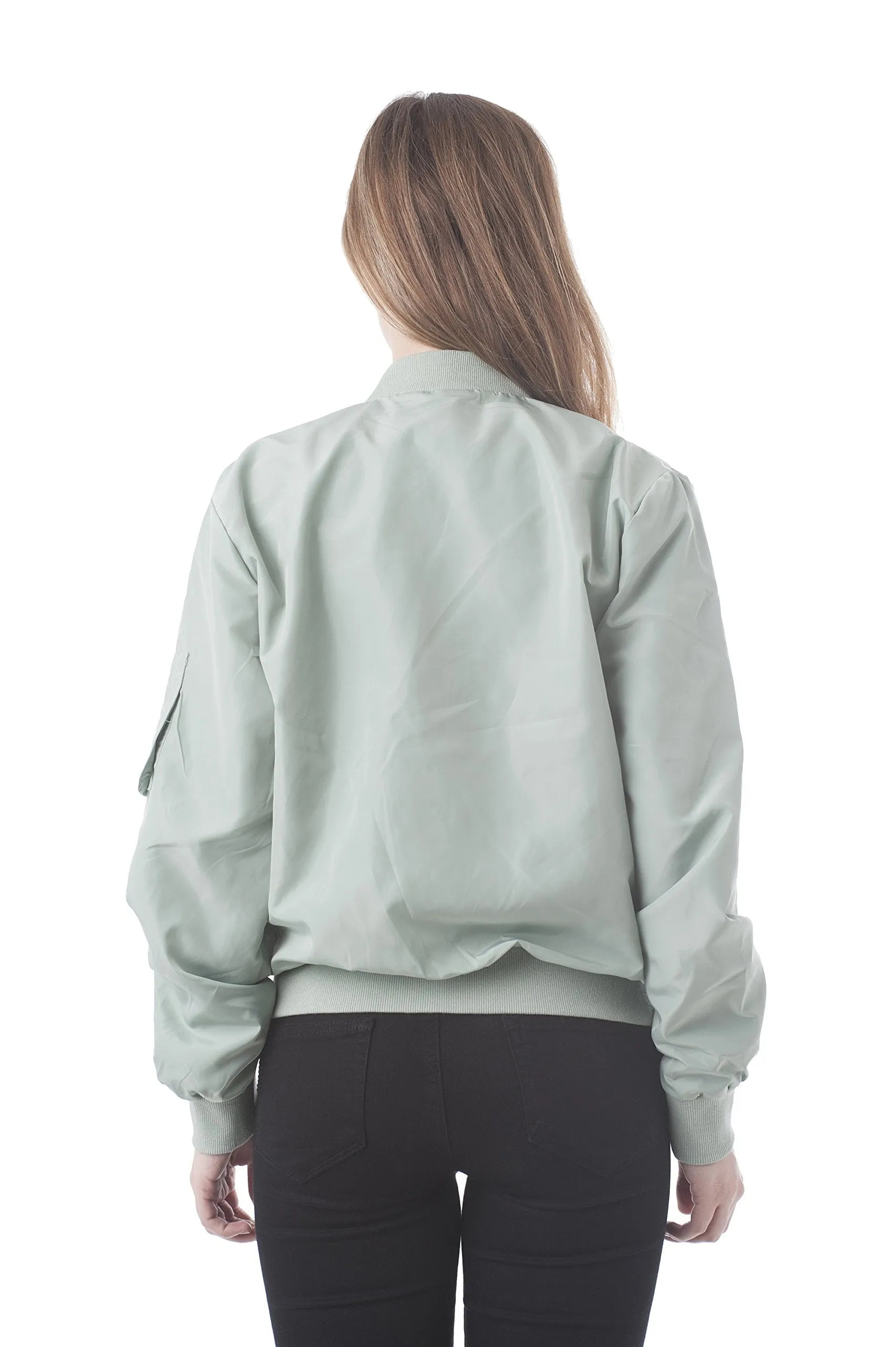 Khanomak Long Sleeve Light Weight Bomber Jacket