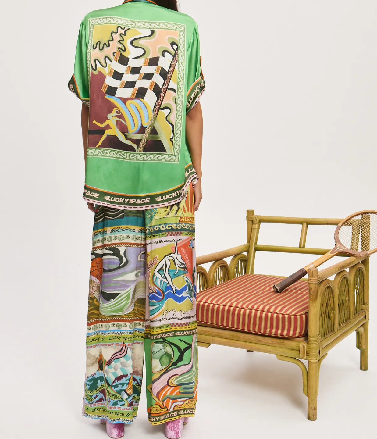 Lucky Pace Silk Pant