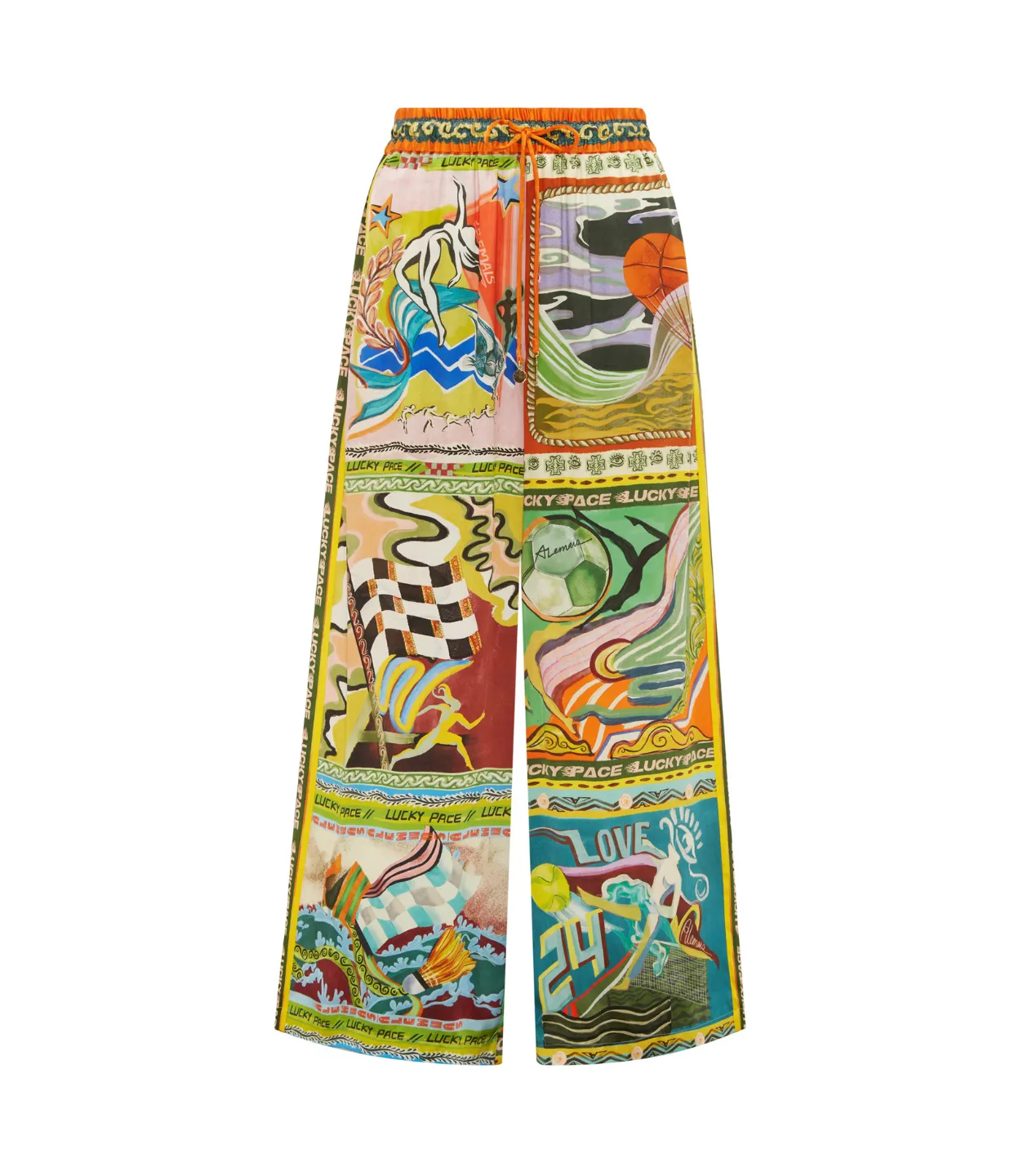 Lucky Pace Silk Pant
