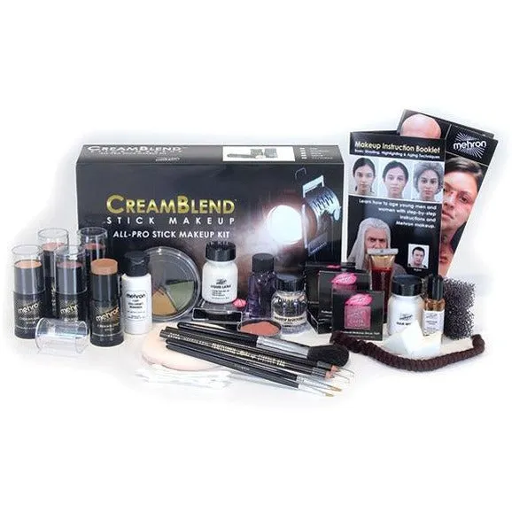 Mehron All-Pro CreamBlend Theatrical Makeup Kit
