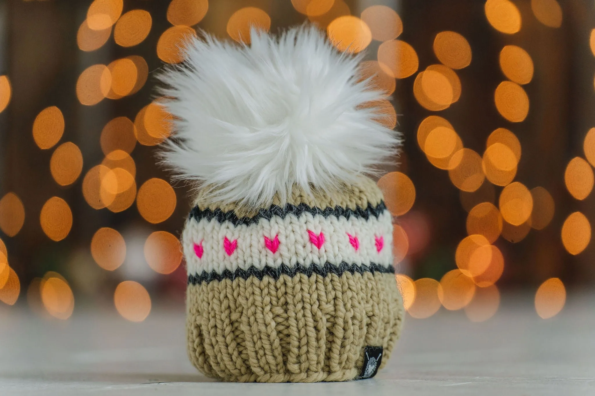 Nickichicki Handmade Wool Blend Knitted Hat