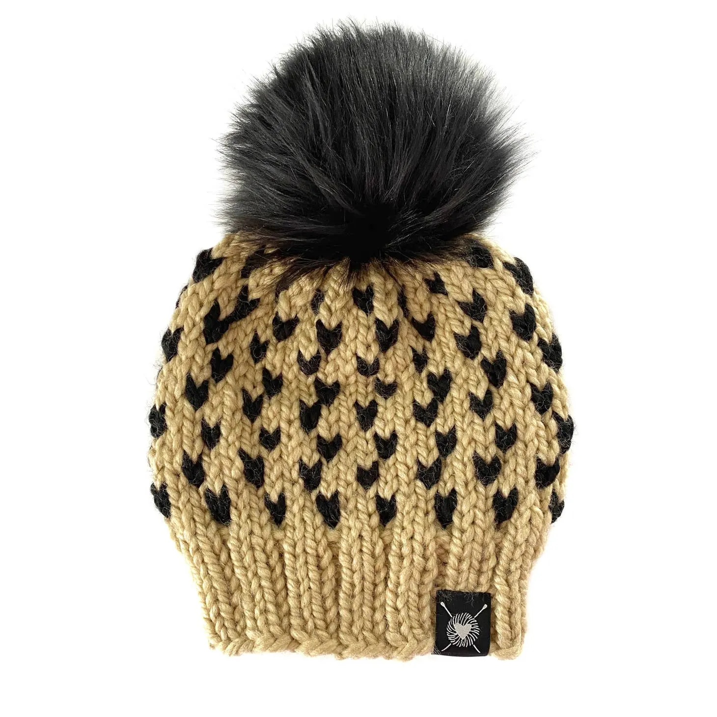 Nickichicki Handmade Wool Blend Knitted Hat