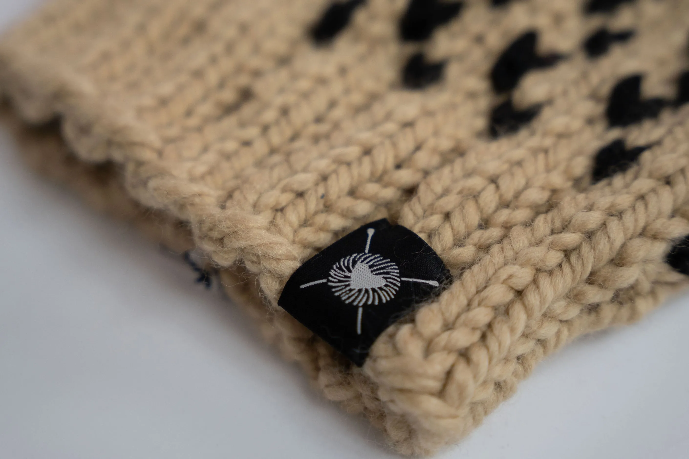 Nickichicki Handmade Wool Blend Knitted Hat