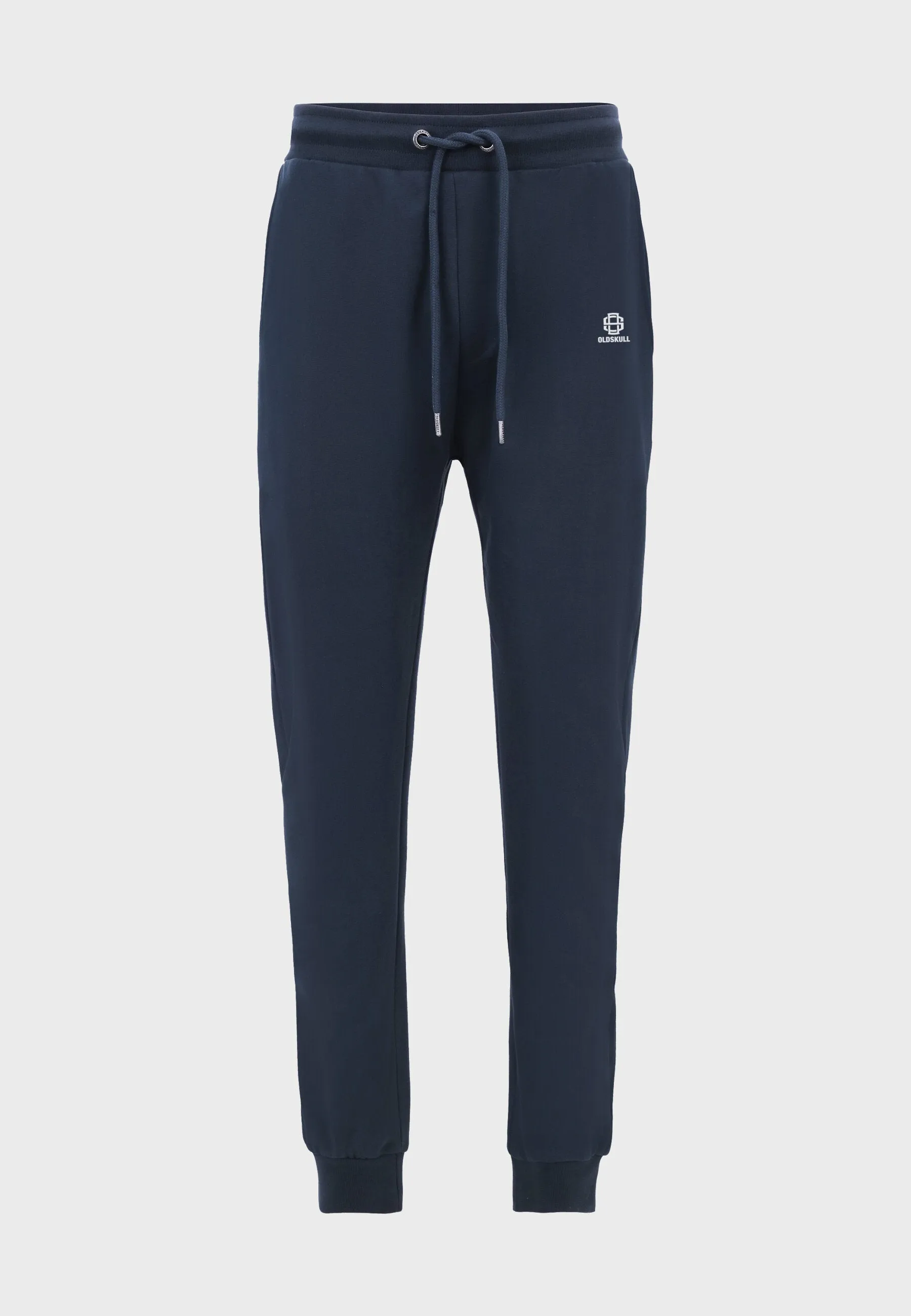 Oldskull Iconic Logo Tracksuit Jogger Sweatshirt Navy Blue