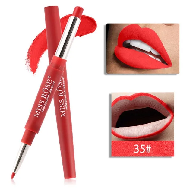 Professional Makeup Double-end Liplipstick Pencil Waterproof