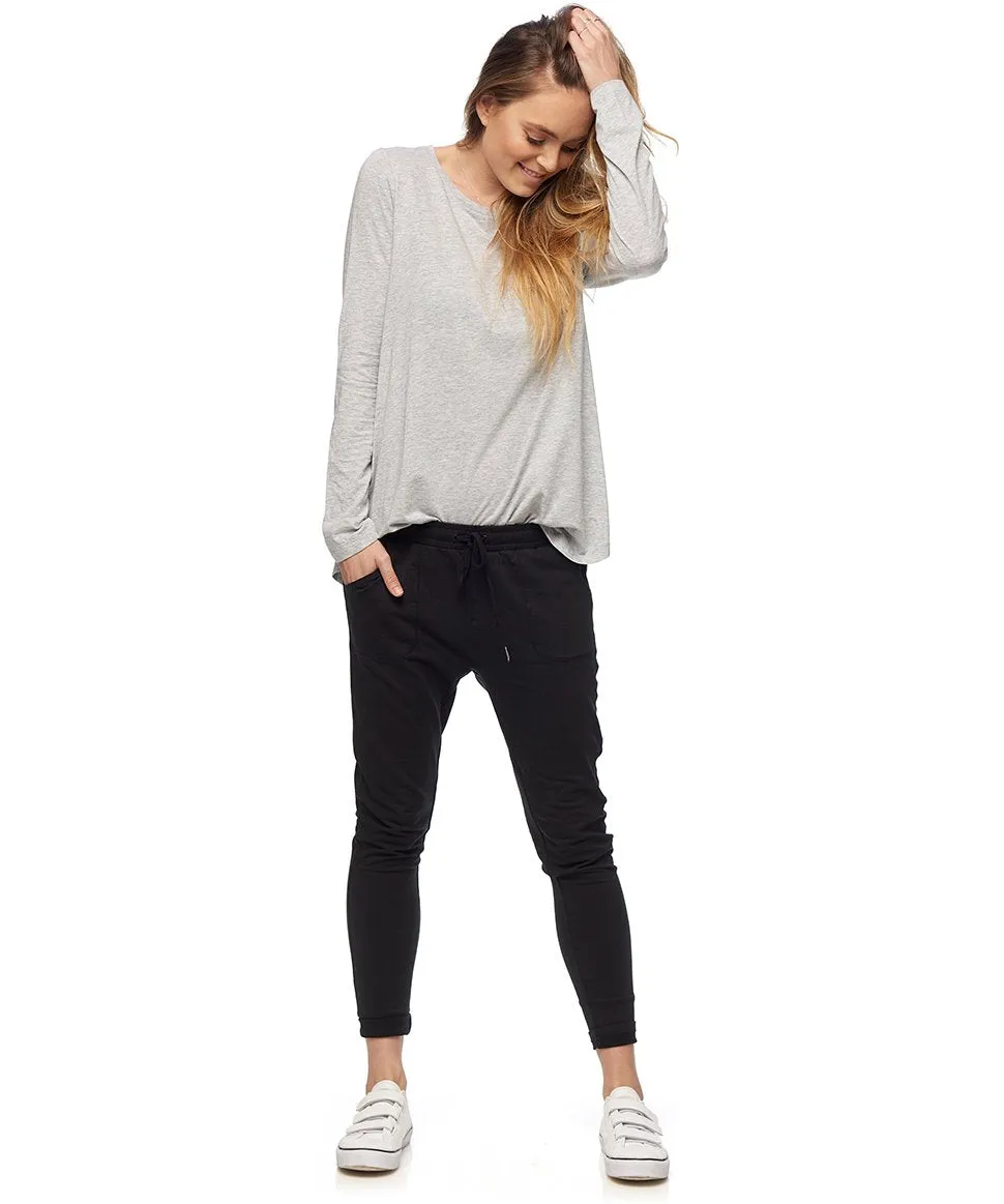 Remember When Jogger in Black