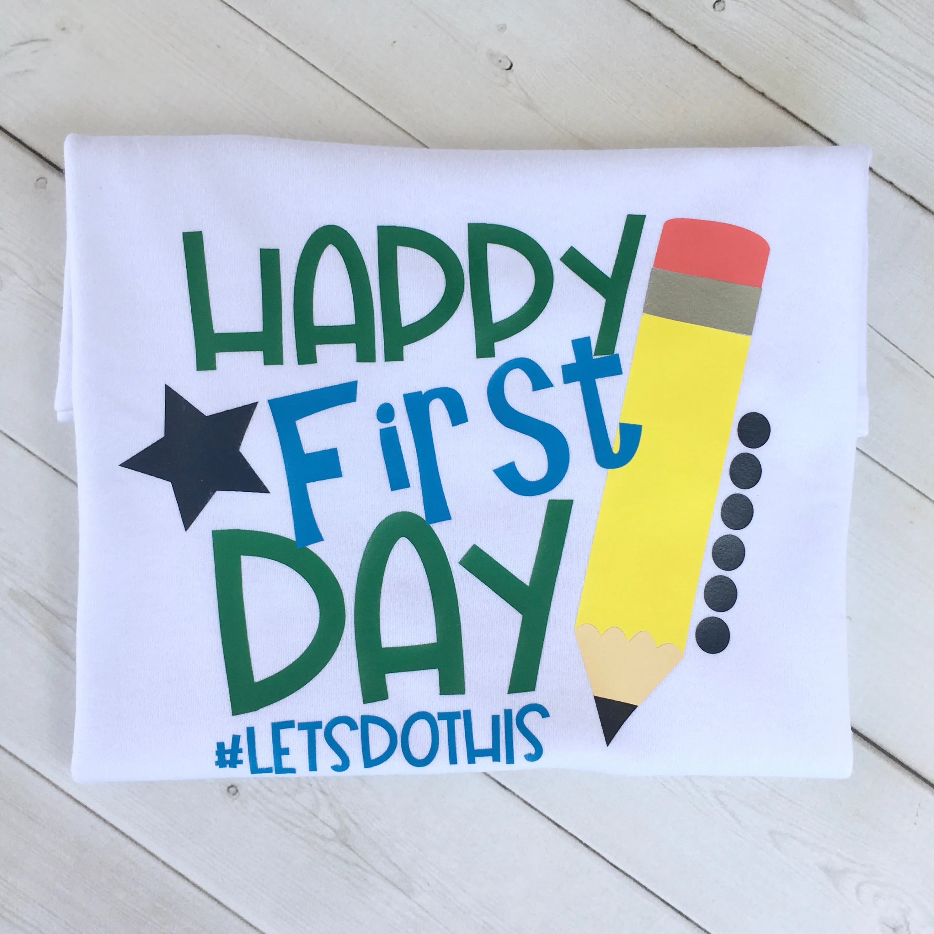 Smart Boy *First Day* SHIRT ONLY