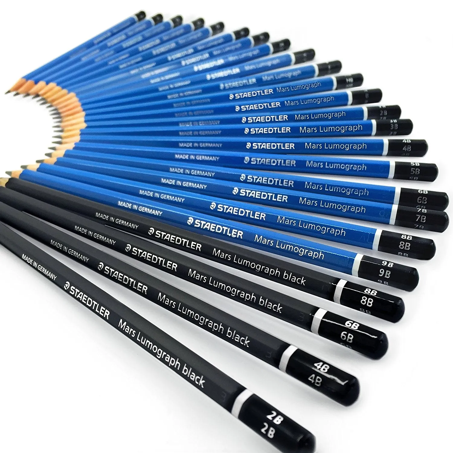 Staedtler Mars Lumograph Drawing Pencils