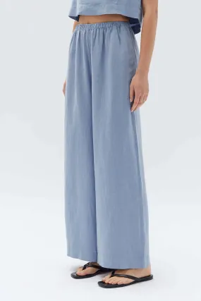 STELLA LINEN PANT | GLACIAL