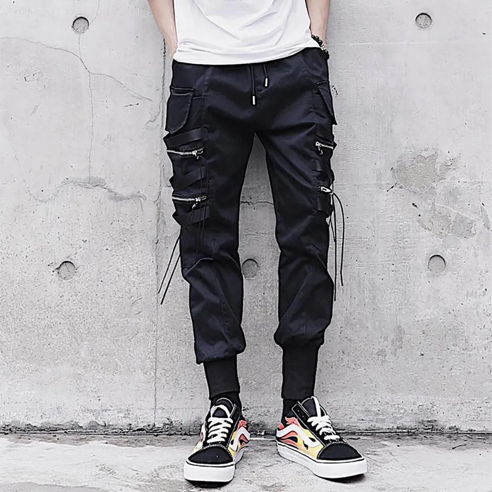 Techwear Cyberpunk Pants Men Steampunk Streetwear Clothing