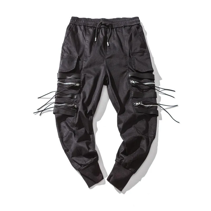 Techwear Cyberpunk Pants Men Steampunk Streetwear Clothing