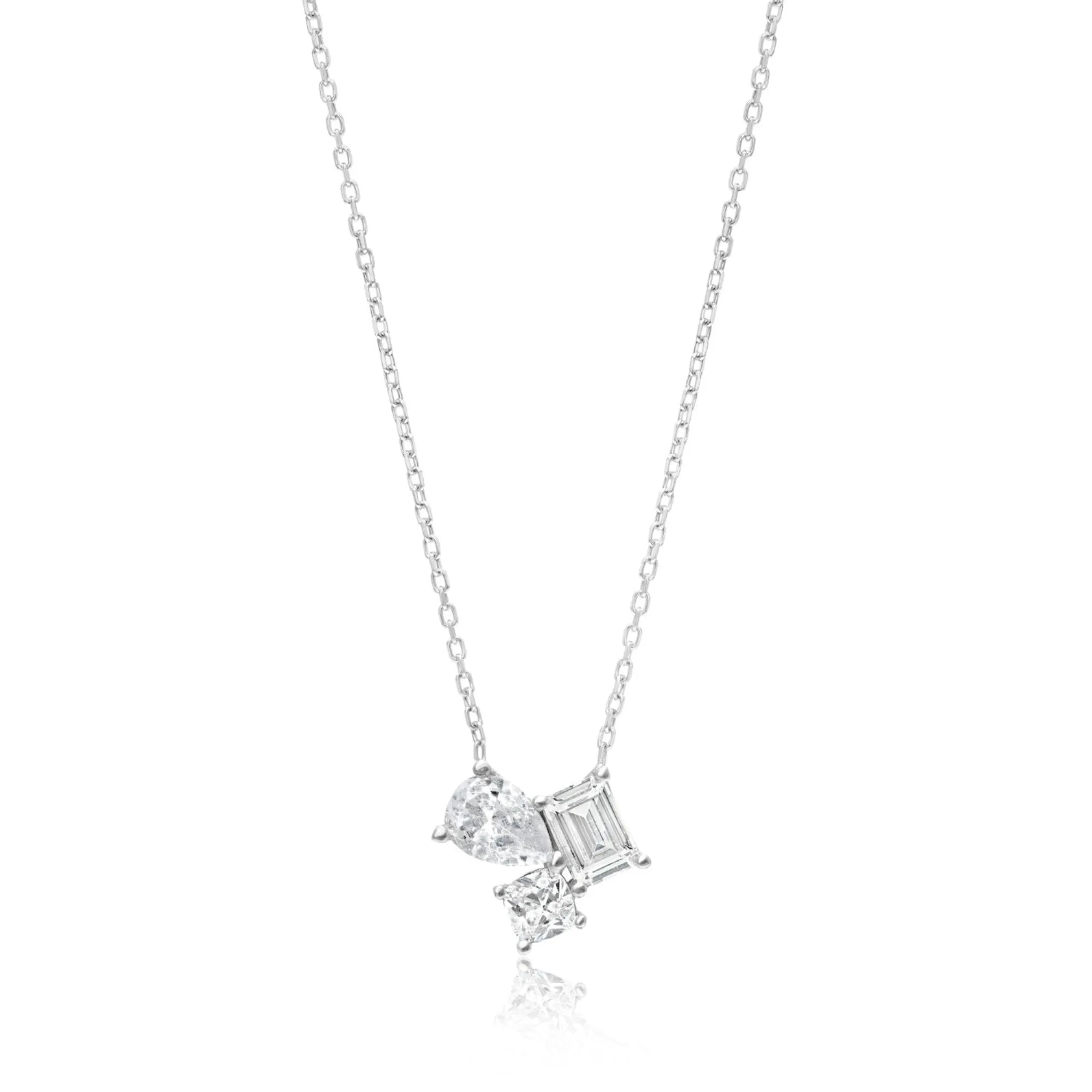 Three Stone Necklace