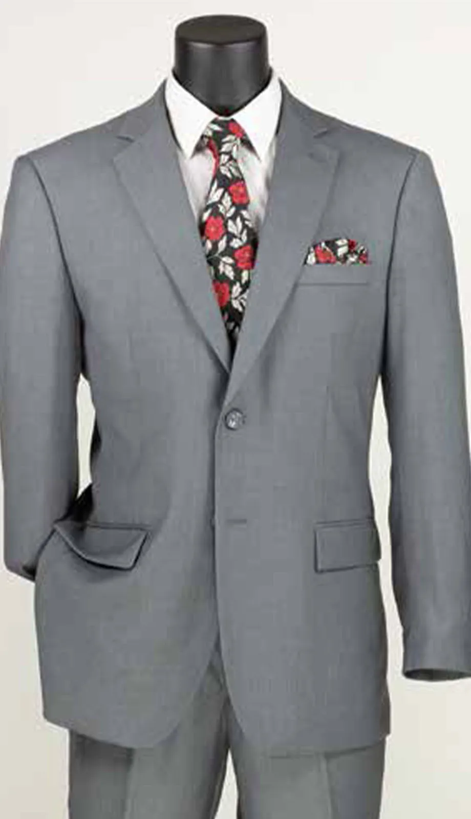 Vinci  F-2C900-MGRY Mens Suit