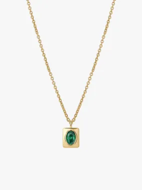 Vintage Square Necklace