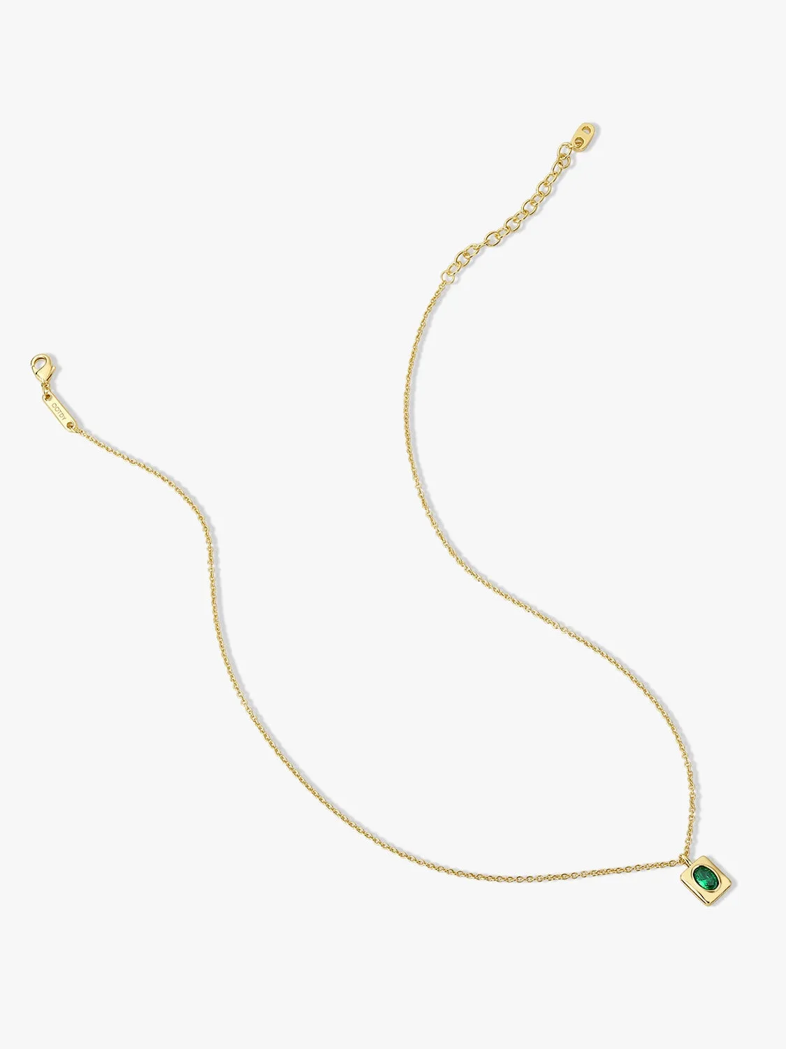 Vintage Square Necklace